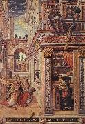 CRIVELLI, Carlo Annunciation with St Emidius fg china oil painting reproduction